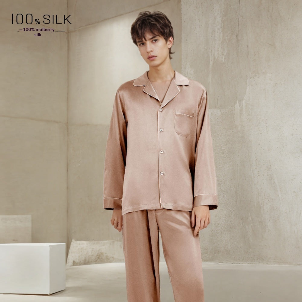 Mumi Heavyweight Silk Pajamas For Men