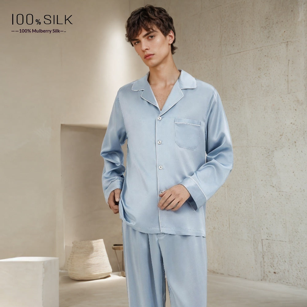 Mumi Heavyweight Silk Pajamas For Men